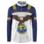 Custom Ecuador Football Button Sweatshirt La Tri Go Champions Condor Style
