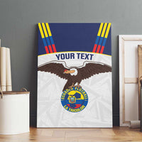 Custom Ecuador Football Canvas Wall Art La Tri Go Champions Condor Style
