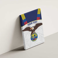 Custom Ecuador Football Canvas Wall Art La Tri Go Champions Condor Style