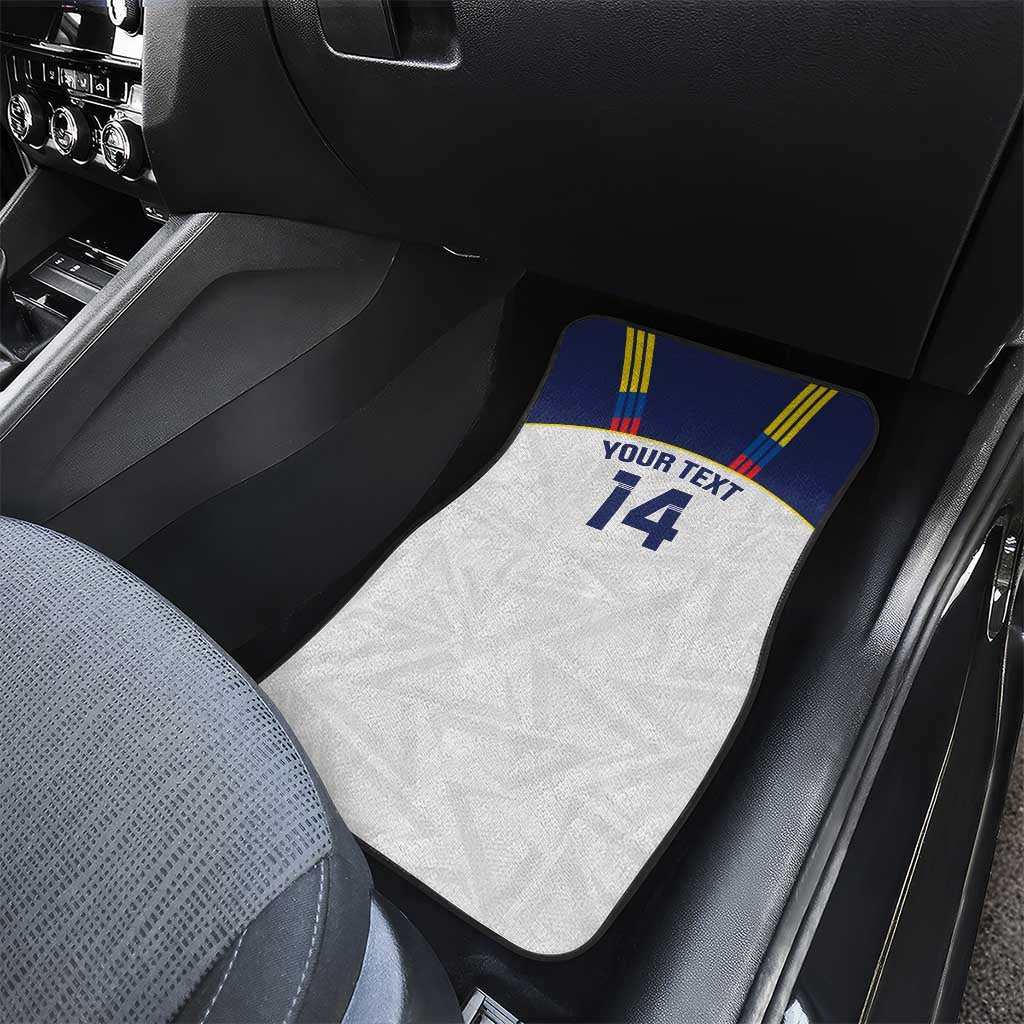 Custom Ecuador Football Car Mats La Tri Go Champions Condor Style
