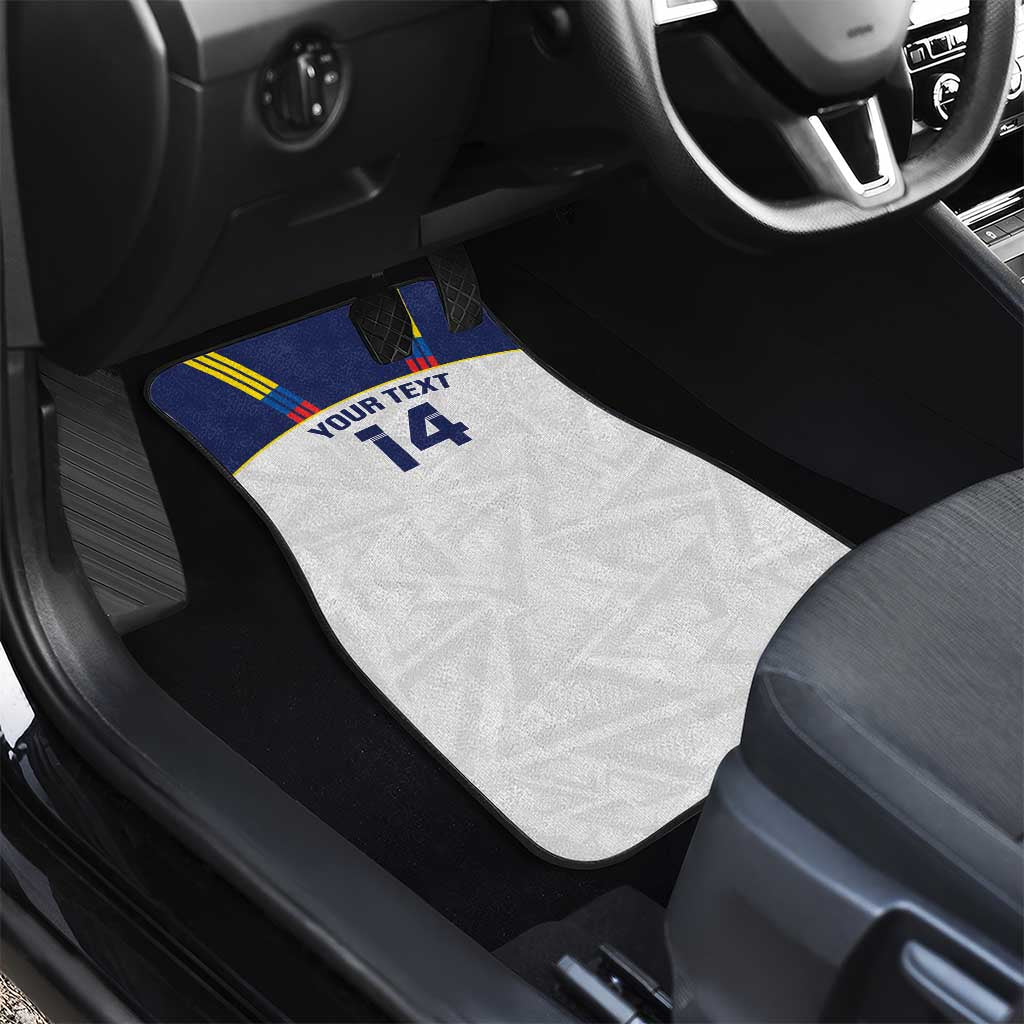 Custom Ecuador Football Car Mats La Tri Go Champions Condor Style
