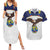 Custom Ecuador Football Couples Matching Summer Maxi Dress and Hawaiian Shirt La Tri Go Champions Condor Style