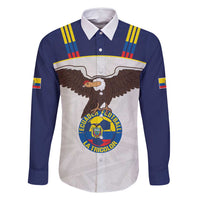 Custom Ecuador Football Family Matching Long Sleeve Bodycon Dress and Hawaiian Shirt La Tri Go Champions Condor Style