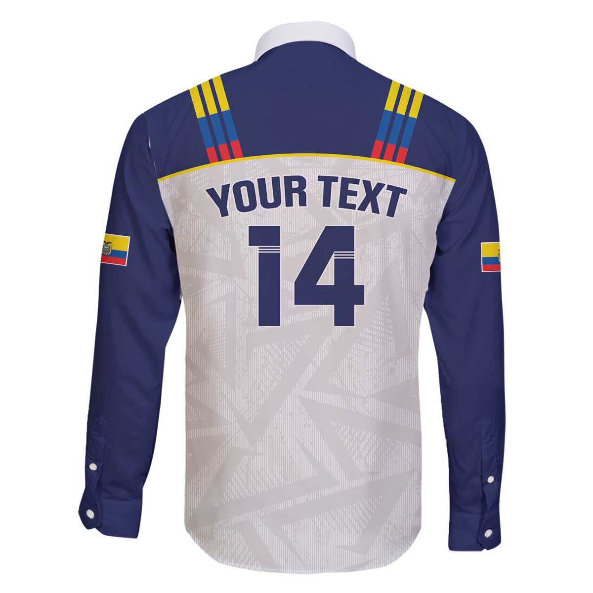 Custom Ecuador Football Family Matching Off The Shoulder Long Sleeve Dress and Hawaiian Shirt La Tri Go Champions Condor Style