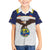 Custom Ecuador Football Family Matching Off The Shoulder Long Sleeve Dress and Hawaiian Shirt La Tri Go Champions Condor Style
