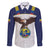 Custom Ecuador Football Family Matching Puletasi and Hawaiian Shirt La Tri Go Champions Condor Style