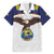 Custom Ecuador Football Family Matching Short Sleeve Bodycon Dress and Hawaiian Shirt La Tri Go Champions Condor Style