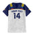 Custom Ecuador Football Family Matching Short Sleeve Bodycon Dress and Hawaiian Shirt La Tri Go Champions Condor Style
