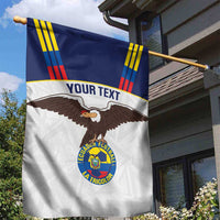 Custom Ecuador Football Garden Flag La Tri Go Champions Condor Style