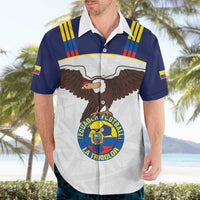 Custom Ecuador Football Hawaiian Shirt La Tri Go Champions Condor Style