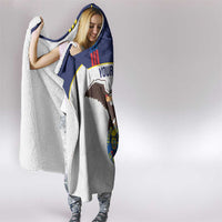 Custom Ecuador Football Hooded Blanket La Tri Go Champions Condor Style