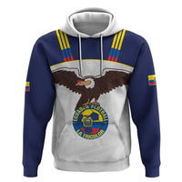 Custom Ecuador Football Hoodie La Tri Go Champions Condor Style