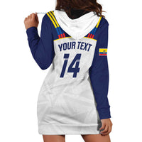 Custom Ecuador Football Hoodie Dress La Tri Go Champions Condor Style