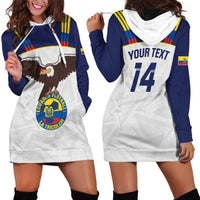Custom Ecuador Football Hoodie Dress La Tri Go Champions Condor Style