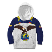 Custom Ecuador Football Kid Hoodie La Tri Go Champions Condor Style