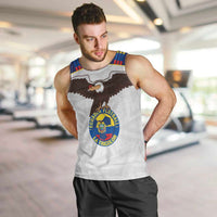 Custom Ecuador Football Men Tank Top La Tri Go Champions Condor Style