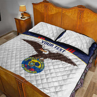 Custom Ecuador Football Quilt Bed Set La Tri Go Champions Condor Style