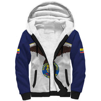 Custom Ecuador Football Sherpa Hoodie La Tri Go Champions Condor Style