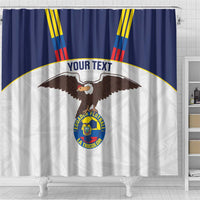 Custom Ecuador Football Shower Curtain La Tri Go Champions Condor Style