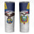 Custom Ecuador Football Skinny Tumbler La Tri Go Champions Condor Style