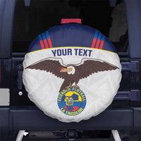 Custom Ecuador Football Spare Tire Cover La Tri Go Champions Condor Style