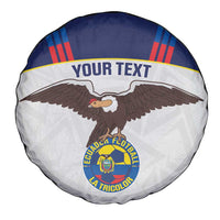 Custom Ecuador Football Spare Tire Cover La Tri Go Champions Condor Style