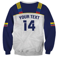 Custom Ecuador Football Sweatshirt La Tri Go Champions Condor Style