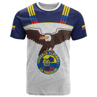 Custom Ecuador Football T Shirt La Tri Go Champions Condor Style