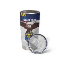 Custom Ecuador Football Tumbler Cup La Tri Go Champions Condor Style