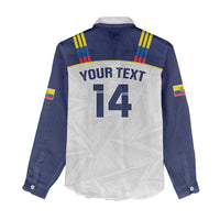 Custom Ecuador Football Women Casual Shirt La Tri Go Champions Condor Style