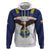 Custom Ecuador Football Zip Hoodie La Tri Go Champions Condor Style