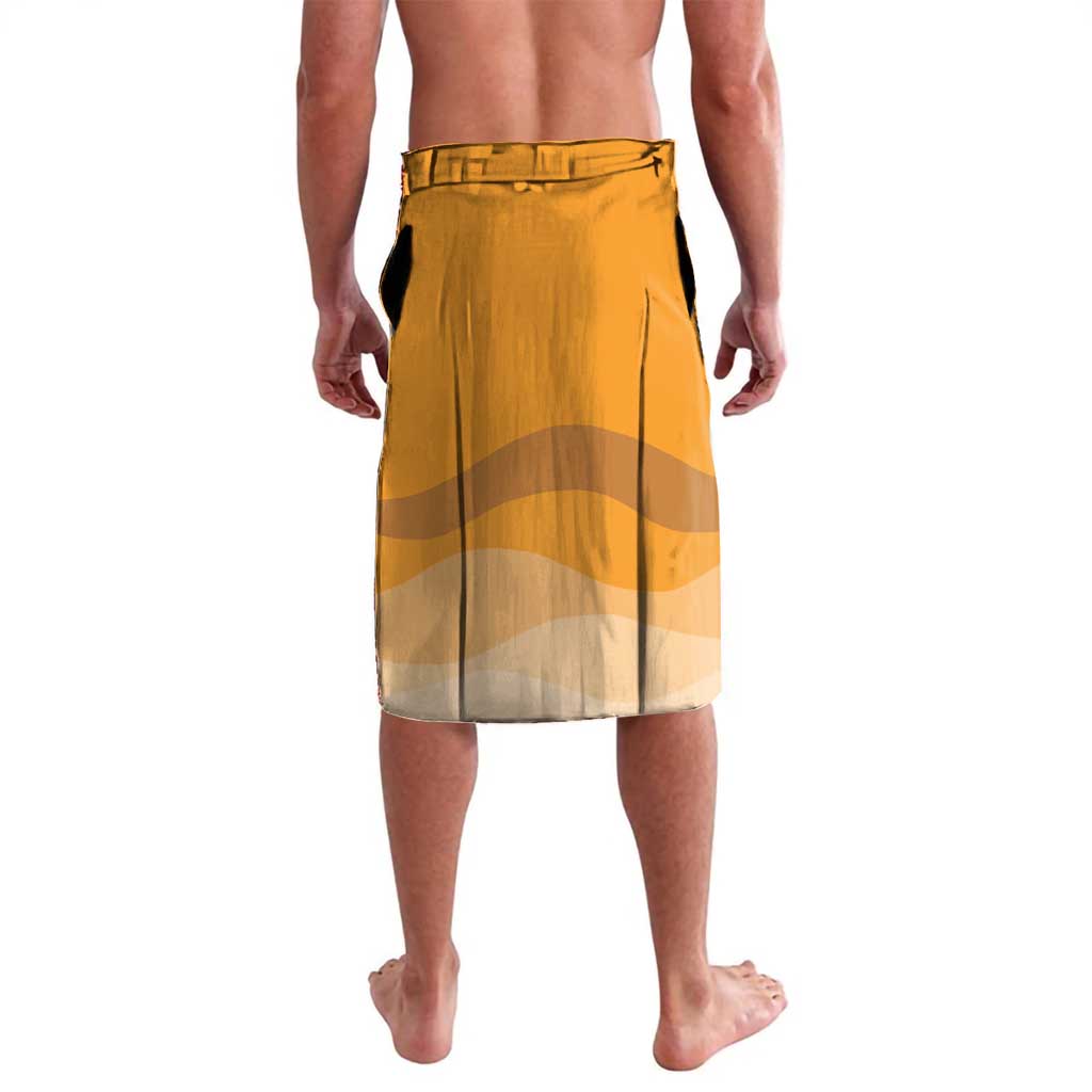 Custom Anguilla Football Lavalava Dolphins Coat Of Arms Style