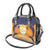 Custom Anguilla Football Shoulder Handbag Dolphins Coat Of Arms Style