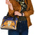 Custom Anguilla Football Shoulder Handbag Dolphins Coat Of Arms Style