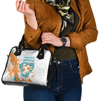 Custom Anguilla Football Shoulder Handbag Go Champions Grunge Style