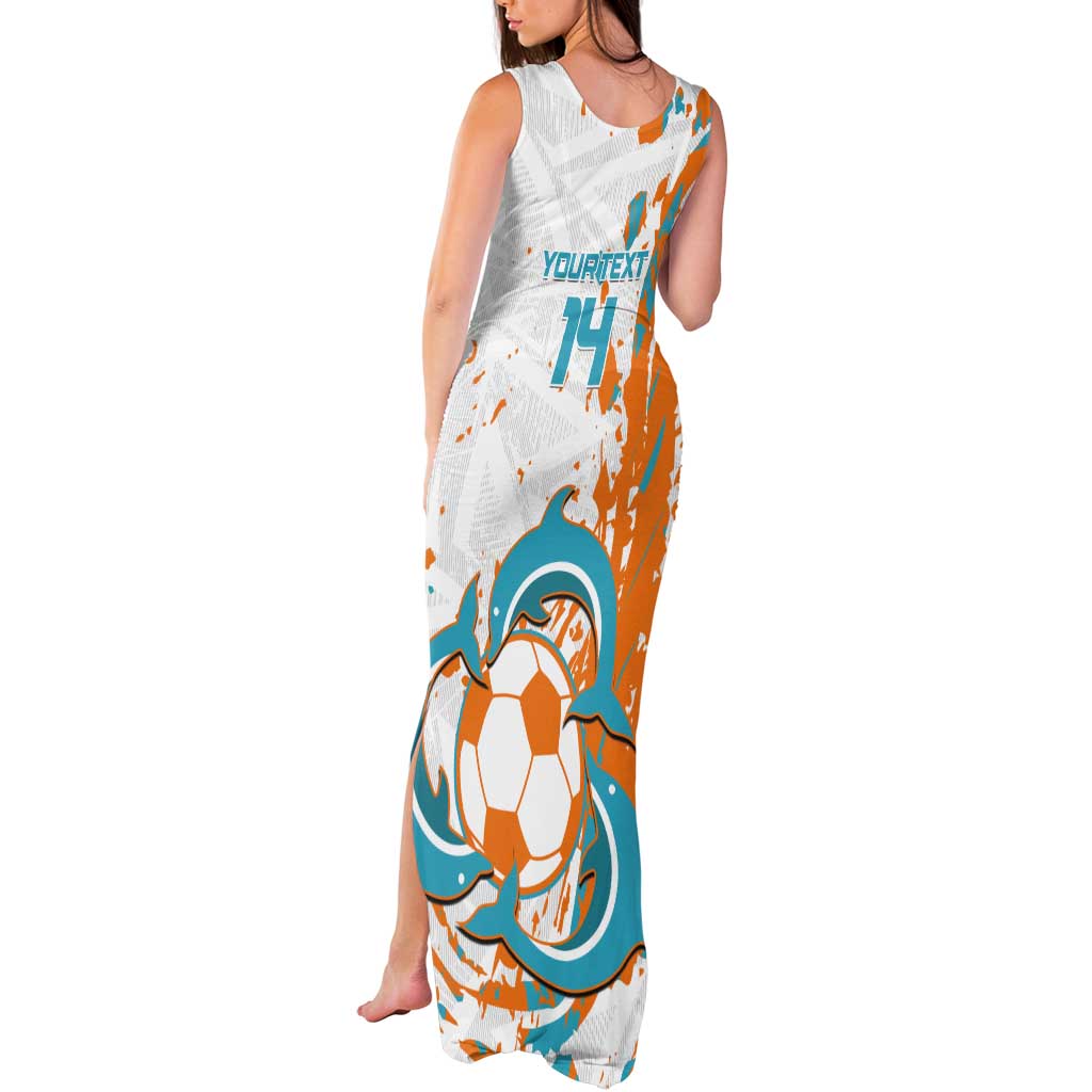 Custom Anguilla Football Tank Maxi Dress Go Champions Grunge Style