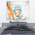 Custom Anguilla Football Tapestry Go Champions Grunge Style