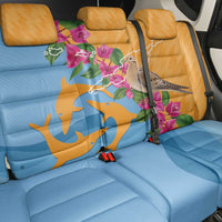 Anguilla Back Car Seat Cover Coat Of Arms With Zenaida Dove
