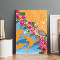 Anguilla Canvas Wall Art Coat Of Arms With Zenaida Dove