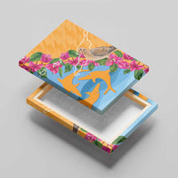 Anguilla Canvas Wall Art Coat Of Arms With Zenaida Dove