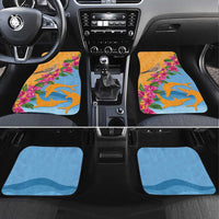 Anguilla Car Mats Coat Of Arms With Zenaida Dove