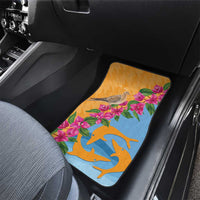 Anguilla Car Mats Coat Of Arms With Zenaida Dove