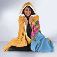 Anguilla Hooded Blanket Coat Of Arms With Zenaida Dove