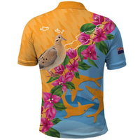 Anguilla Polo Shirt Coat Of Arms With Zenaida Dove