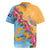 Anguilla Rugby Jersey Coat Of Arms With Zenaida Dove