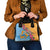Anguilla Shoulder Handbag Coat Of Arms With Zenaida Dove