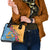 Anguilla Shoulder Handbag Coat Of Arms With Zenaida Dove