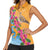 Anguilla Women Sleeveless Polo Shirt Coat Of Arms With Zenaida Dove