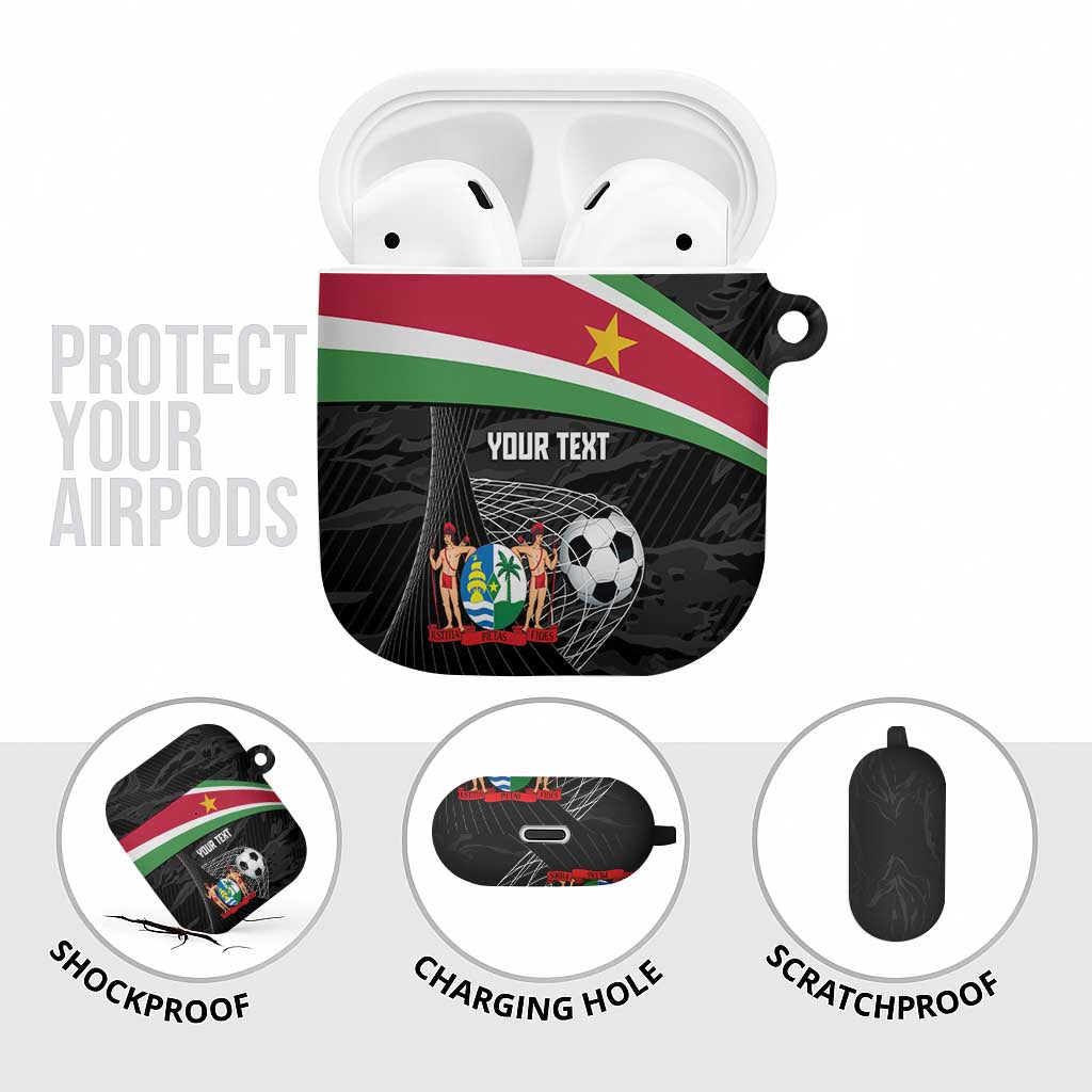 Custom Suriname Football 2026 AirPods Case Come On Natio