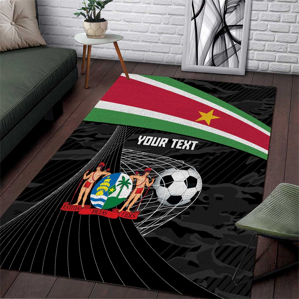 Custom Suriname Football 2026 Area Rug Come On Natio